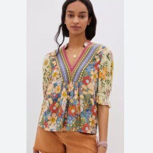 Anthropologie Bl-nk Stephanie Top